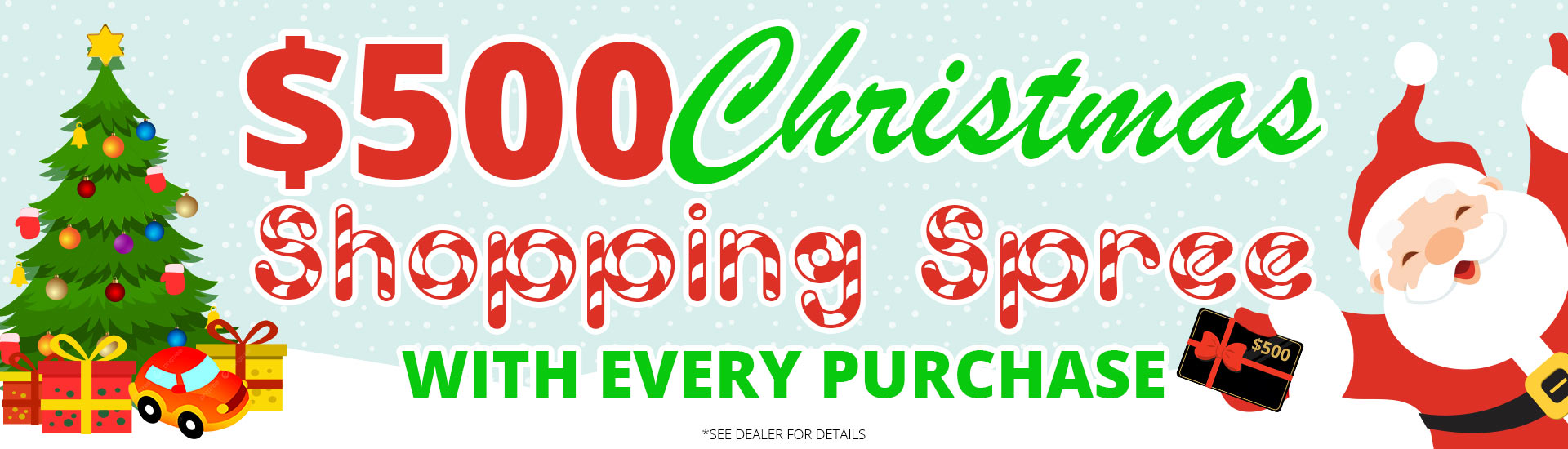 $500 Christmas Shopping Spree