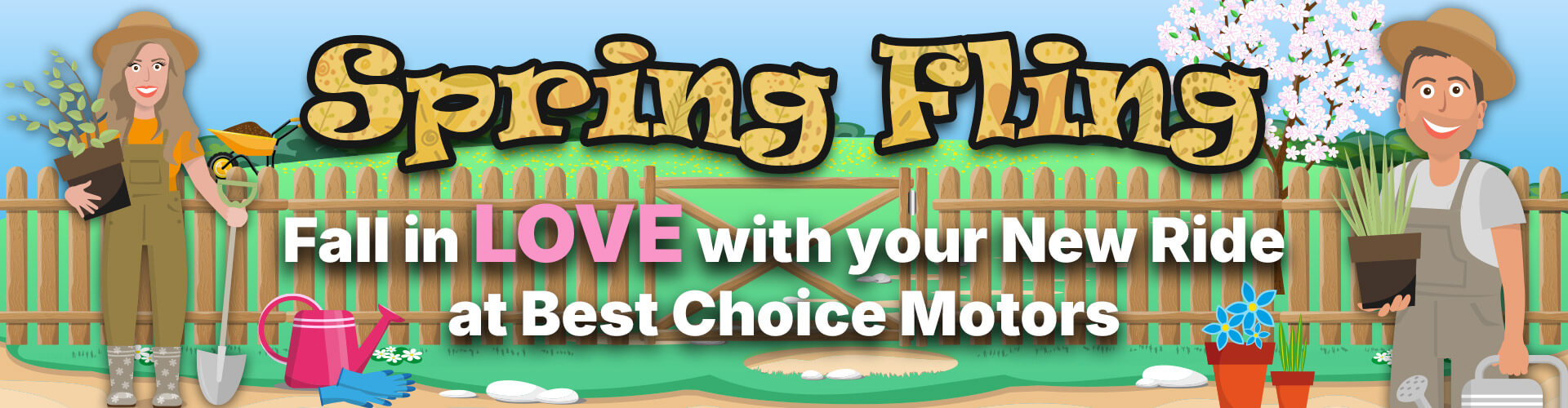 Fall in Love with Your New Ride - Spring Fling